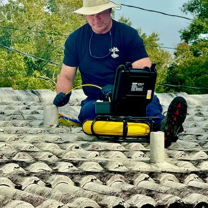 Tampa Bay Sewer Scope Roof Vent Access Home Inspection